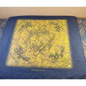1998 Merle Haggard 'The Workin' Man' Vintage Hankerchief